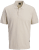 Jack & Jones Weston Piké Lys Beige - Polo- & piqueskjorter - Poloskjorte i store størrelser - 2XL-8XL
