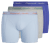 Jack & Jones Jacnorrebro Ensfargede Boksershorts 3-Pack Blå - Undertøy & badetøy - Undertøy store størrelser 