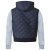 D555 Willie Hooded Quilted Jacket with Fleece sleeves - Jakker - Store jakker - 2XL-12XL