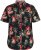 D555 LENNOX Hawaiian AO Print Shirt Black - Skjorter - Store skjorter - 2XL-8XL