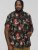 D555 LENNOX Hawaiian AO Print Shirt Black - Skjorter - Store skjorter - 2XL-8XL
