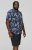 D555 FINLEY Hawaiian AO Print Shirt Navy - Skjorter - Store skjorter - 2XL-8XL