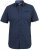 D555 BRODY S/S Micro AO Print Shirt Navy - Skjorter - Store skjorter - 2XL-8XL
