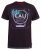 D555 NOVA Cali Surf Printed Crew Neck T-Shirt Plum - T-skjorter - Store T-skjorter - 2XL-14XL