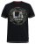 D555 BENNY LA Camo Printed Crew Neck T-Shirt Black - T-skjorter - Store T-skjorter - 2XL-14XL