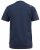 D555 COOK Trio Of Skulls Printed Crew Neck T-Shirt Slate Blue - T-skjorter - Store T-skjorter - 2XL-14XL