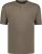 Adamo Silas Regular fit Serafino T-shirt Khaki - T-skjorter - Store T-skjorter - 2XL-14XL