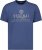 Adamo Sandro Regular fit Slub effect T-shirt Indigo Blue - T-skjorter - Store T-skjorter - 2XL-14XL