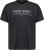 Adamo Simon Regular fit Printed T-shirt Charcoal - T-skjorter - Store T-skjorter - 2XL-14XL