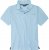 Adamo Klaas Regular fit Polo Shirt with Pocket Light Blue - Polo- & Piqueskjorter - Poloskjorte i store størrelser - 2XL-8XL