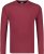 Adamo Floyd Comfort fit Long sleeve T-shirt Burgundy - T-skjorter - Store T-skjorter - 2XL-14XL