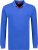 Adamo Peter Comfort fit Long sleeve Polo Blue - Polo- & piqueskjorter - Poloskjorte i store størrelser - 2XL-8XL
