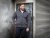 D555 Conrad Detachable Hood Bonded Fleece Zip Through Hoody TALL Mørkeblå - TALL gensere - TALL gensere for høye menn