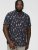D555 BARRATT Guitar AO Printed Button Down Collar S/S Shirt - Skjorter - Store skjorter - 2XL-8XL