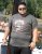 D555 DALLAS Official Gas Monkey Printed Crew Neck T-Shirt Khaki - T-skjorter - Store T-skjorter - 2XL-14XL