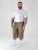 D555 Mason Capribukser med sidelommer Beige - Shorts - Store shorts - W40-W60