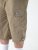 D555 Mason Capribukser med sidelommer Beige - Shorts - Store shorts - W40-W60