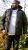 D555 DOMENIC Quilted Puffer Jacket With Half Micro Fleece Lining And Hood Black - Jakker - Store jakker - 2XL-12XL
