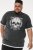 D555 DARREN Skull Printed T-Shirt With Double Layer On Hem & Cuff Black Reno - T-skjorter - Store T-skjorter - 2XL-14XL