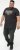 D555 EDWALTON NYCTY Camo Printed Crew Neck T-Shirt Washed Black - T-skjorter - Store T-skjorter - 2XL-14XL