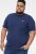 D555 ORSTON Reno Fabric Crew Neck T-Shirt With Chest Embroidery Blue Reno - T-skjorter - Store T-skjorter - 2XL-14XL