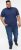 D555 ORSTON Reno Fabric Crew Neck T-Shirt With Chest Embroidery Blue Reno - T-skjorter - Store T-skjorter - 2XL-14XL