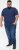 D555 ORSTON Reno Fabric Crew Neck T-Shirt With Chest Embroidery Blue Reno - T-skjorter - Store T-skjorter - 2XL-14XL