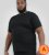 D555 Motherwell Thermal Short Sleeve T-Shirt Black - Undertøy & badetøy - Undertøy store størrelser 