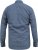 D555 MANGALA Geometric AOP Long Sleeve Shirt With Concealed Button Down Collar Navy - Skjorter - Store skjorter - 2XL-8XL