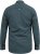 D555 MORGAN Micro AOP Long Sleeve Shirt With Concealed Button Down Collar Navy - Skjorter - Store skjorter - 2XL-8XL