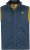 D555 FELIPE Zip Through Padded Gilet With Contrast Colour Lining And Rubber Badge Navy - Jakker - Store jakker - 2XL-12XL