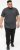 D555 ORSTON Reno Fabric Crew Neck T-Shirt With Chest Embroidery Black Reno - T-skjorter - Store T-skjorter - 2XL-14XL