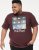 D555 DIVISION Official Pink Floyd Printed T-Shirt Burgundy - T-skjorter - Store T-skjorter - 2XL-14XL