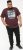 D555 DIVISION Official Pink Floyd Printed T-Shirt Burgundy - T-skjorter - Store T-skjorter - 2XL-14XL