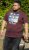 D555 DIVISION Official Pink Floyd Printed T-Shirt Burgundy - T-skjorter - Store T-skjorter - 2XL-14XL