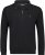 Adamo Athen Sweatshirt Half Zipper Black - Gensere og Hettegensere - Store hettegensere - 2XL-14XL