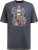D555 Stockport Multi Coloured Guitar Printed T-Shirt Denim - T-skjorter - Store T-skjorter - 2XL-14XL