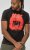 D555 Uxbridge Official AC/DC Band Printed Crew Neck T-Shirt Washed Black TALL SIZES - HERREKLÆR MT-6XLT - Klær for høye menn