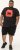 D555 Uxbridge Official AC/DC Band Printed Crew Neck T-Shirt Washed Black TALL SIZES - HERREKLÆR MT-6XLT - Klær for høye menn