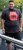 D555 Uxbridge Official AC/DC Band Printed Crew Neck T-Shirt Washed Black TALL SIZES - HERREKLÆR MT-6XLT - Klær for høye menn