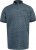 D555 Woolwich AOP Polo Shirt With Ribbed Collar Blue - Polo- & piqueskjorter - Poloskjorte i store størrelser - 2XL-8XL