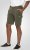 D555 Wigan 1 Elasticated Waist Fleece Cargo Shorts Khaki - Sweatbukser og-shorts - Sweatbukser og Sweatshorts 2XL-12XL