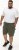 D555 Wigan 1 Elasticated Waist Fleece Cargo Shorts Khaki - Sweatbukser og-shorts - Sweatbukser og Sweatshorts 2XL-12XL