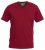 D555 Signature V-hals T-skjorte Rød - T-skjorter - Store T-skjorter - 2XL-14XL