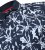 D555 Halifax AOP Hawaiian Print Short Sleeve Polo Blue - T-skjorter - Store T-skjorter - 2XL-14XL