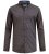 D555 Sheffield Long Sleeve AOP Micro Gold Shirt Navy - Skjorter - Store skjorter - 2XL-8XL