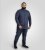 D555 Middlesbrough Long Sleeve AOP Micro Blue Shirt Navy TALL SIZE - Skjorter - Store skjorter - 2XL-8XL