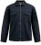 D555 Cleveley Long Sleeve Heavy Shacket Overshirt Navy - Skjorter - Store skjorter - 2XL-8XL