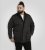 D555 Harborough Quilted Jacket with Corduroy Collar Black - Jakker - Store jakker - 2XL-12XL