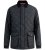 D555 Harborough Quilted Jacket with Corduroy Collar Black - Jakker - Store jakker - 2XL-12XL